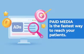 Paid media for healthcare