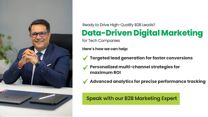 ready to drive high quality b2b leads data driven digital marketing for tech companies