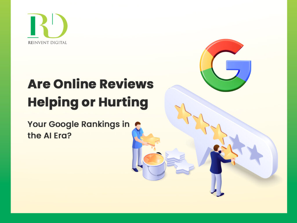 are online reviews helping your google rankings